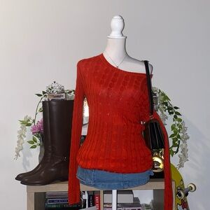 Banana Republic 2000s vintage whimsical fairycore sweater w/ button designs